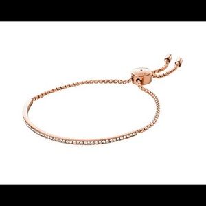 Michael Kors Brilliance Pave Bar Slider Bracelet